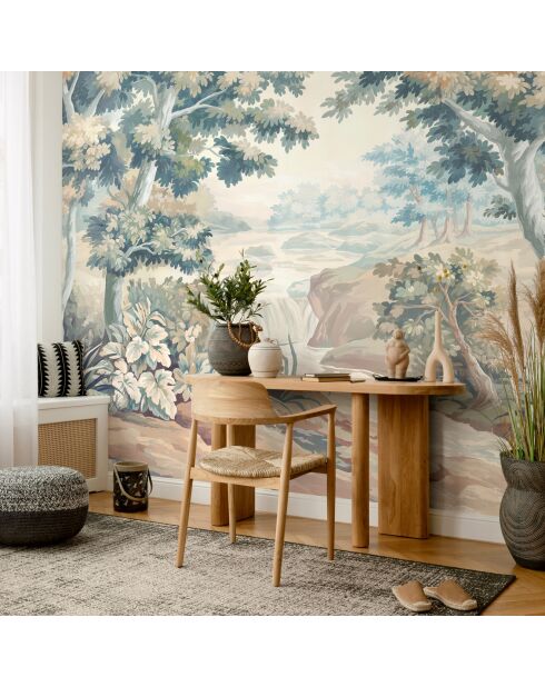 Fresque Val de Loire Pastel - 150x305 cm