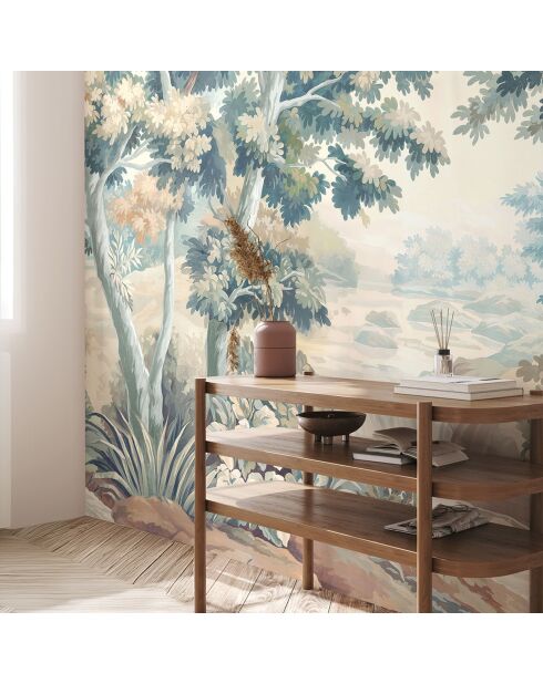 Fresque Val de Loire Pastel - 150x305 cm