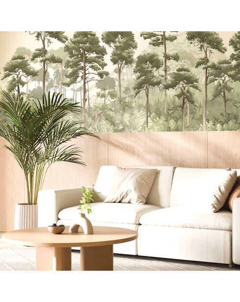 Fresque Oka Rosée du matin - 150x305 cm