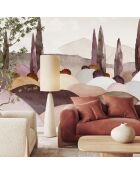 Fresque Provence Soleil ardent - 150x305 cm