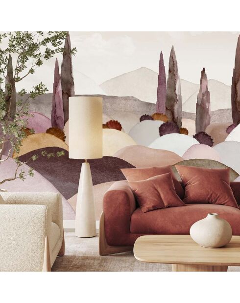 Fresque Provence Soleil ardent - 150x305 cm