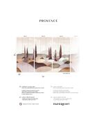 Fresque Provence Soleil ardent - 150x305 cm