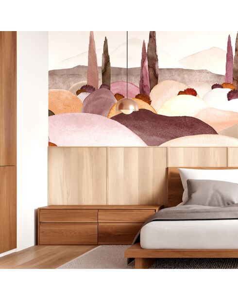 Fresque Provence Soleil ardent - 150x305 cm