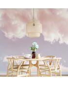 Fresque Ciel Sunset Pink - 150x305 cm