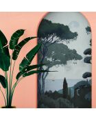 Fresque Toscane Vert - 150x305 cm