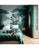 Fresque Toscane Vert - 150x305 cm