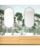 Fresque Oka Vert Forêt - 150x305 cm