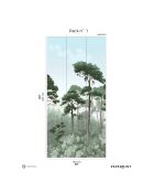 Fresque Oka Vert Forêt - 150x305 cm