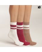 9 Paar mehrfarbige Socken