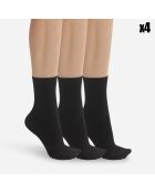 12 paires de chaussettes noires