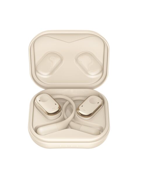 Ecouteurs sans fil Bluetooth 5.3 Sport Edition DYNAMIC doré beige