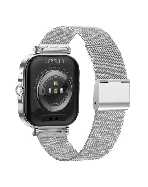 Montre connectée AMOLED Edition Véga argentée