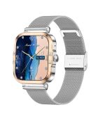 Montre connectée AMOLED Edition Véga argentée
