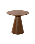 Tavolo angolare in noce - 60x60x60