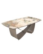 Table Basse Beige Marron Taupe - 120x70x70