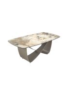 Table Basse Beige Marron Taupe - 120x70x70