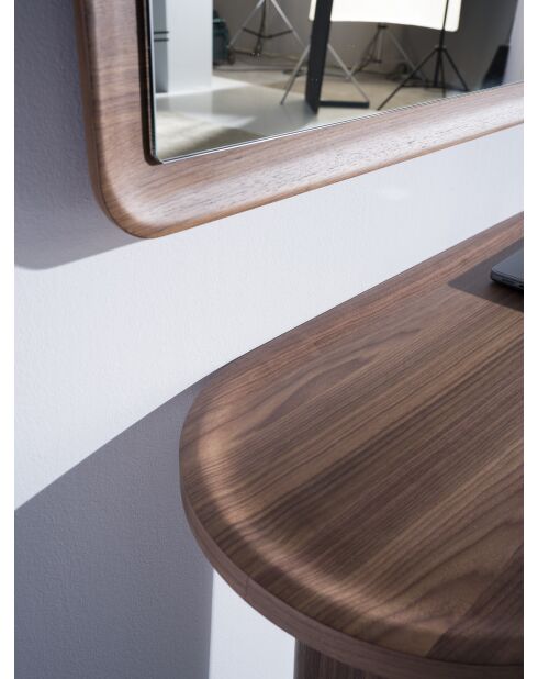 Consola en nogal - 120x40x40 cm