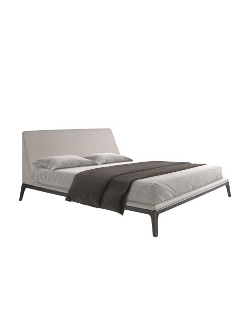 Lit Gris Wengé - 192x230x230 cm