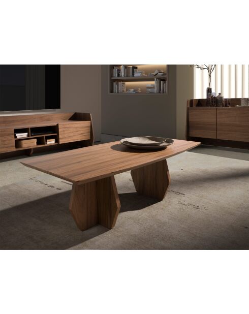 Table Basse Noyer - 120x60x60 cm