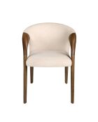 Chaise Noix Crème - 62x61x61 cm