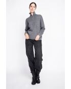 Pull à col montant loup