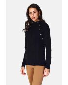 Pull Encolure montante noir