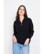 Pull camionneur noir