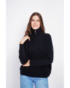 Pull camionneur noir