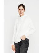 Pull à capuche naturel