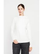 Pull à capuche naturel