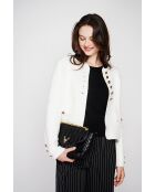 Veste courte boutonnée naturelle