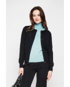 Gilet col ras du cou noir