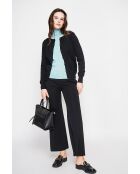 Gilet col ras du cou noir