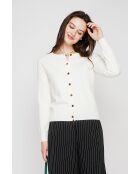 Gilet col ras du cou naturel