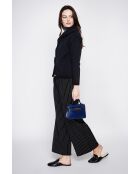 Gilet double col noir