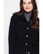 Gilet double col noir