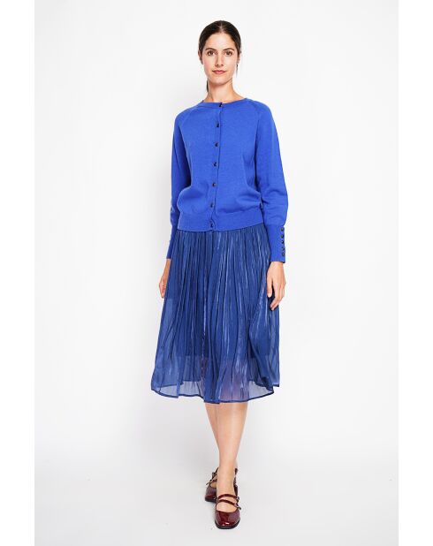 Gilet col ras du cou royal