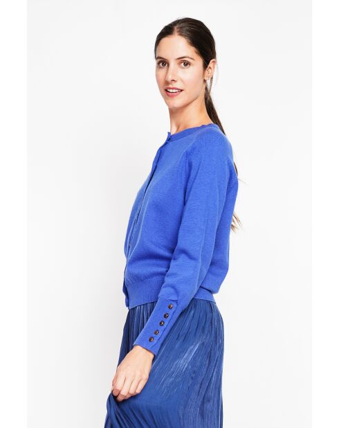 Gilet col ras du cou royal