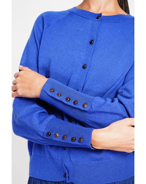 Gilet col ras du cou royal