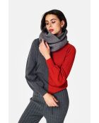 Girocollo in flanella misto cashmere a 4 strati