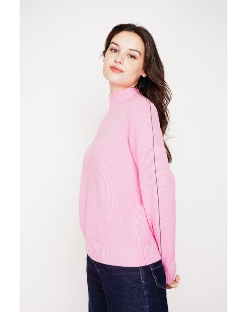 Pull col montant barby