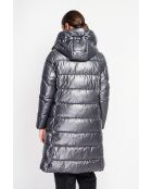 Doudoune longue loup