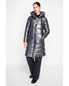 Doudoune longue loup