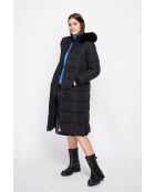 Doudoune longue noire