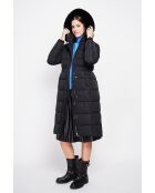 Doudoune longue noire