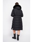 Doudoune longue noire