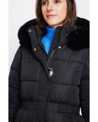 Doudoune longue noire