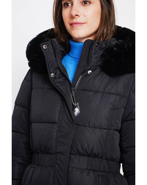 Doudoune longue noire