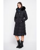 Doudoune longue noire