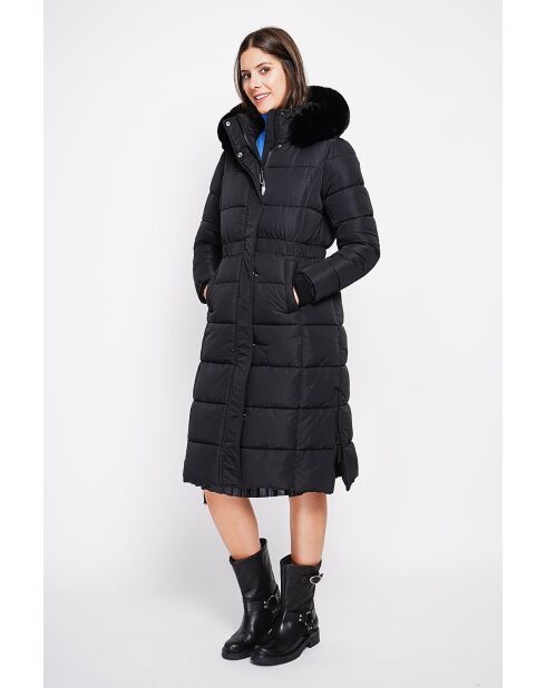 Doudoune longue noire